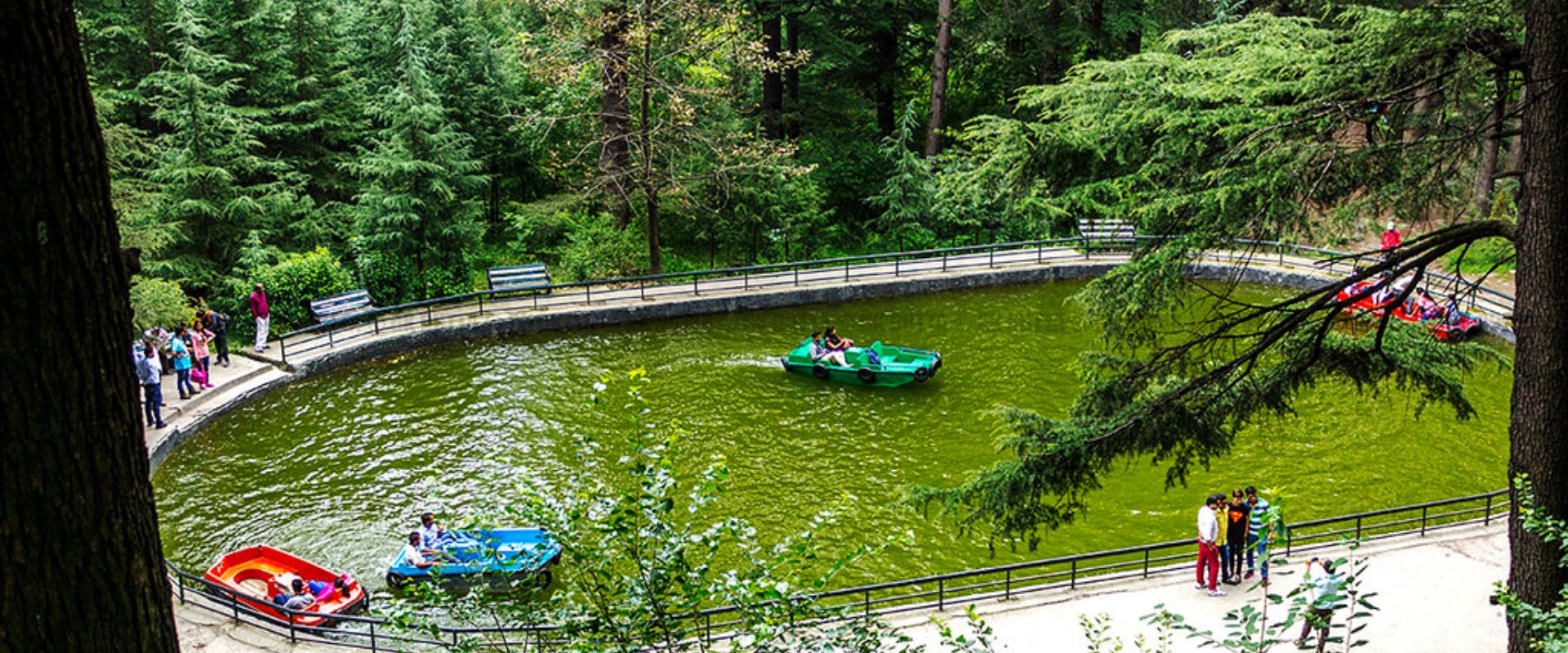 boating in van vihar manali