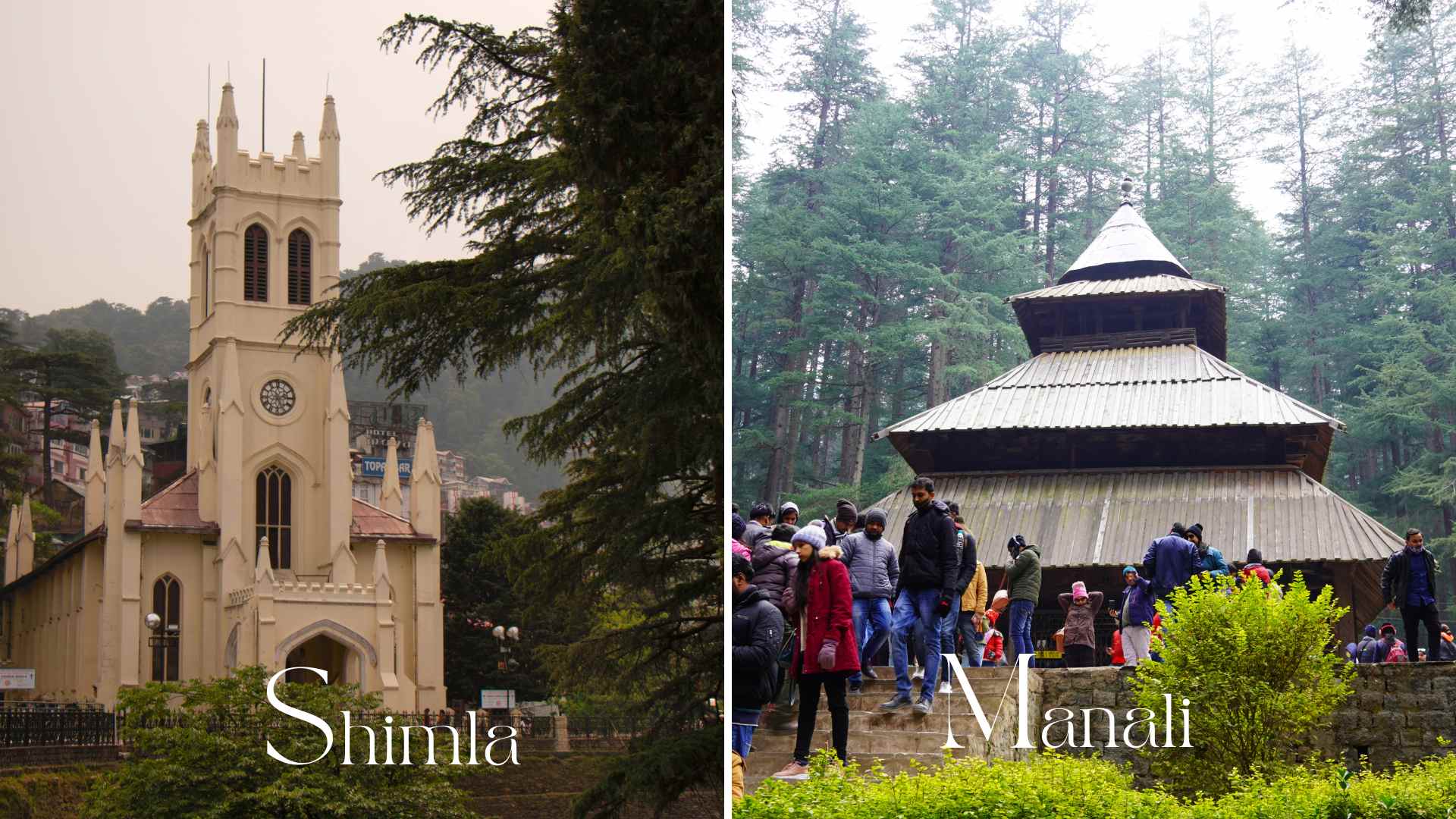 Shimla vs Manali comparison